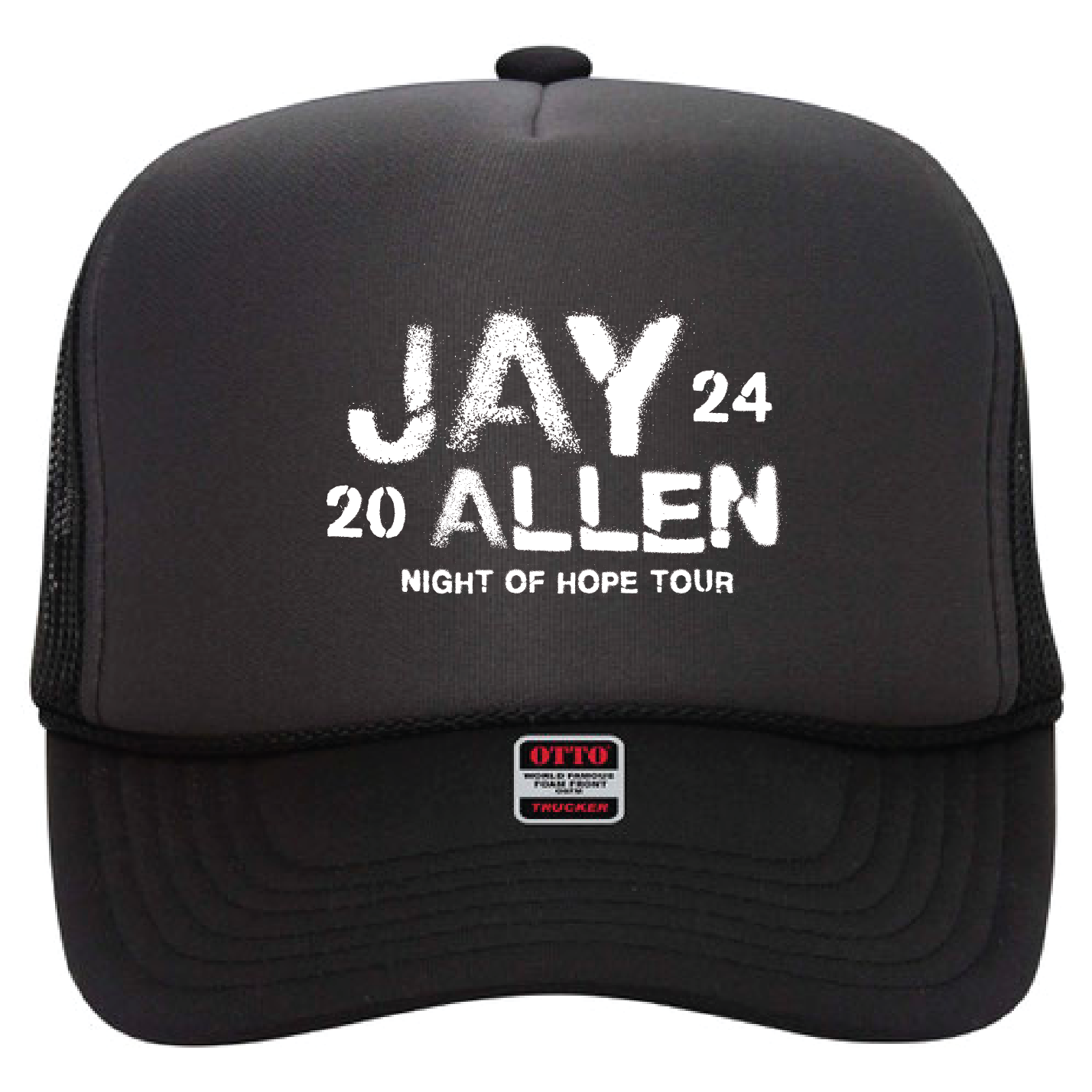 Black Tour Trucker Hat